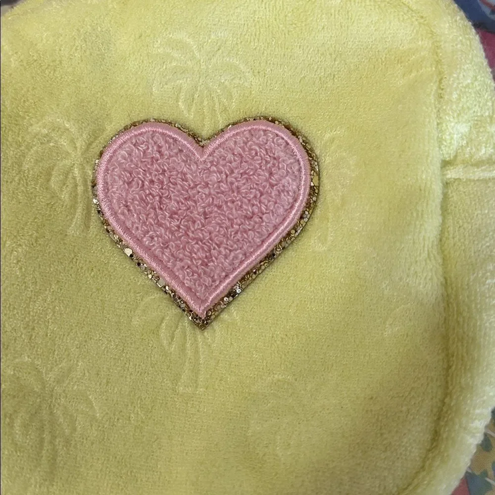 NWOT Stoney Clover Lane x Target Terry Palm Trees Embossed Pouch